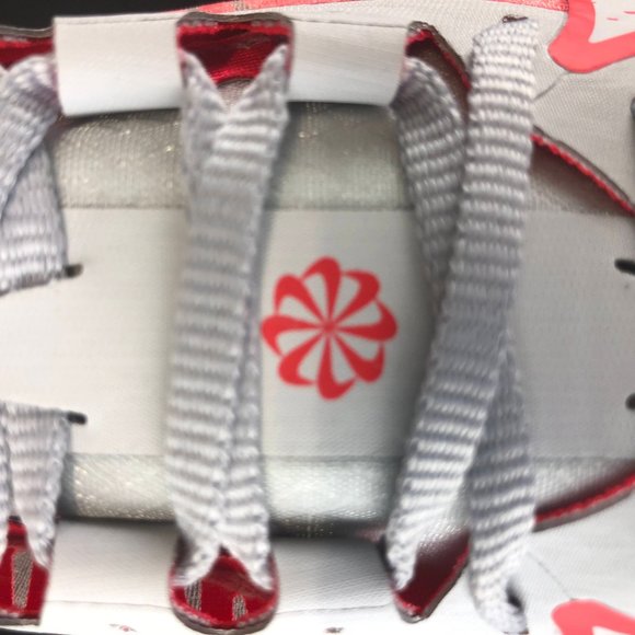 Nike Zoom Gravity Grey Red White Womens Running Sh - Picture 12 of 16